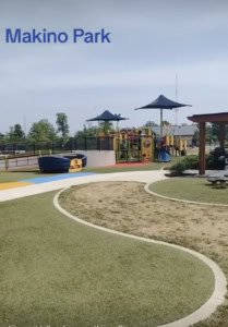 Playground at Makino Park in Mason Ohio
